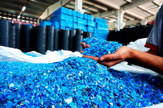 Staubfreies Recycling