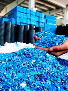 Staubfreies Recycling
