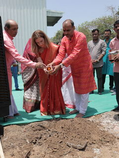 Bhoomipoojan-Zeremonie in Vadodara