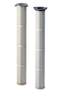 Filterpatronen Ø 145 mm mit 3-Laschen-Flansch